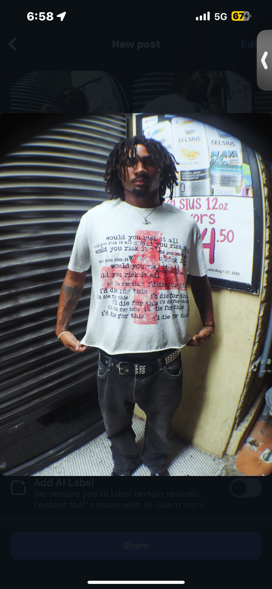 “Risk It All” Men’s Shirt